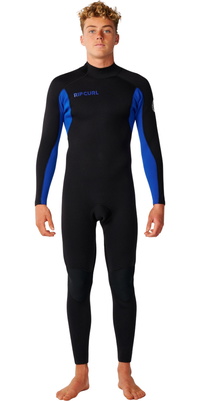 2026 Rip Curl Mens Trad 3/2mm Back Zip Wetsuit 18DMFS - Blue